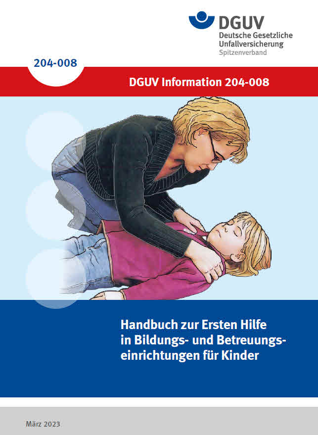Handbuch zur Ersten Hilfe in Bildungs- und Betreuungseinrichtungen